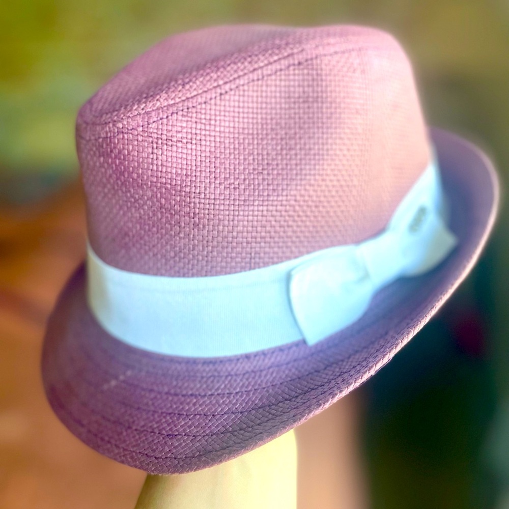 Purple hat